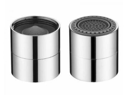 Stainless steel aerator for T&S Chinese faucet, designed for efficient water flow and durability in commercial kitchen settings.