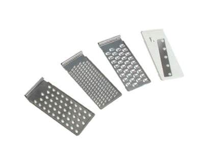 Stainless Steel Vegetable Slicer and Handle – A durable and efficient slicer with a sturdy handle for easy and precise vegetable slicing.