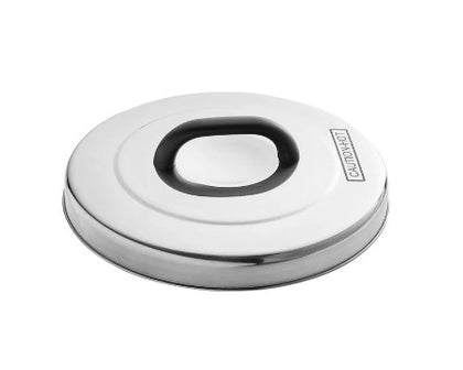 Stainless Steel Cover with New Handle for models 56822/24, offering durable coverage and easy handling for kitchen equipment.