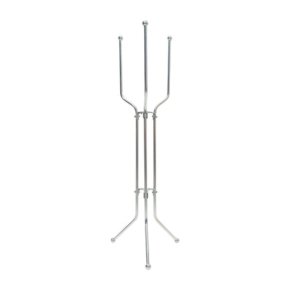 Stainless steel foldable wine bucket stand, 28-1/8