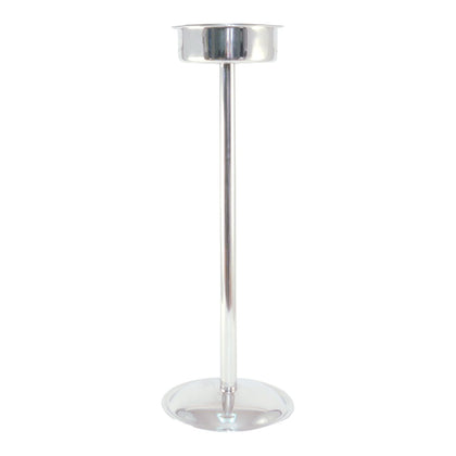 Stainless steel wine bucket stand, durable, rust-resistant, stable, and easy to clean, ideal for wine service in restaurants, hotels, and events, packed 6 each per case.