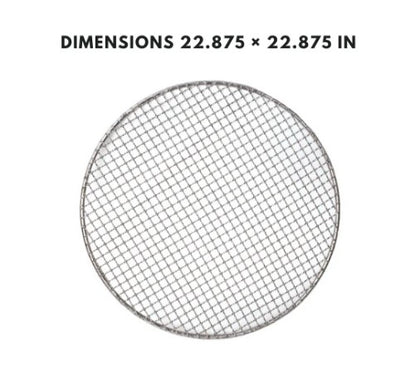 22-inch stock pot grate, designed for securely supporting pots and promoting even heat distribution in commercial kitchens.