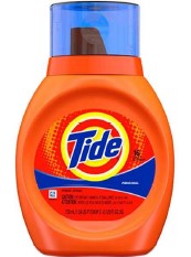 Tide Liquid Laundry Detergent, Original Scent, 25 fl oz bottle, 17 loads, Case of 6 for powerful cleaning and long-lasting freshness.