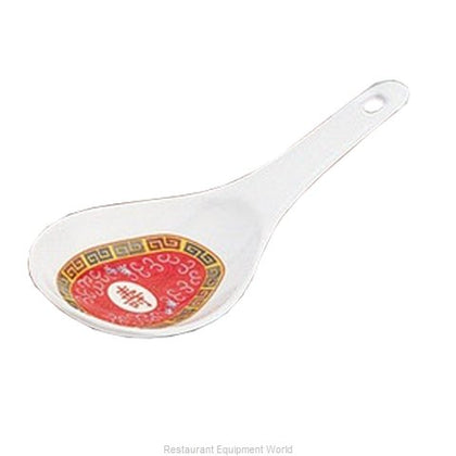 EcoQuality Longevity Scoop Asian Style offers a durable and lightweight design ideal for scooping rice or other sticky food easier like never before. Made from high-quality melamine, it resists chipping and staining, ensuring long-lasting use. Its traditional Asian shape enhances the dining experience by allowing easy scooping and sipping. Perfect for both home and professional settings, this scoop combines functionality with elegant simplicity.