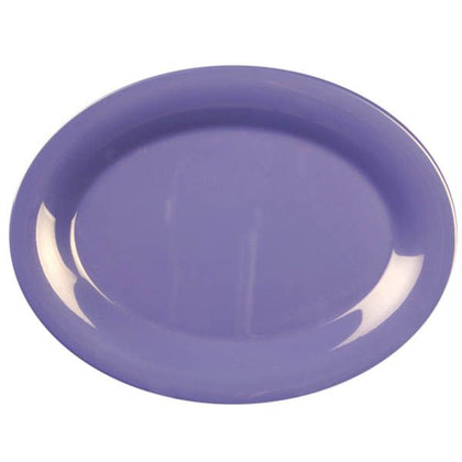 Yanco Platter MS-213BU Performed in stylish blue color, it can be used for serving vegetables, cold cuts, fresh greens or Asian appetizers. Manufactured from durable and reliable melamine, this dinnerware is popular for being unbreakable and affordable at the same time. Thanks to the stylish Milestone collection, these platters will perfectly fit any establishment design. They will always look nice in your cafe, restaurant or catering events. These oval platters are a stylish and affordable.