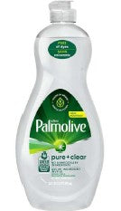 Palmolive Pure Plus Clear Ultra Concentrated Dish Liquid, 20oz, Case of 9 – powerful grease-cutting, gentle on hands, long-lasting cleaning.