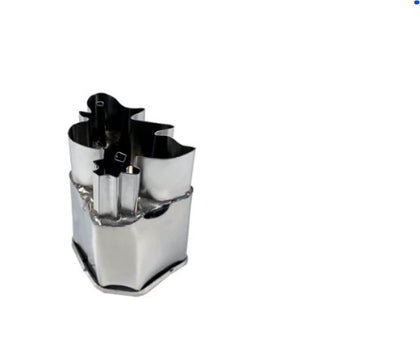 Set of 12 Rubber Duck veggie cutters, designed for fun and efficient vegetable slicing and chopping in home or commercial kitchens.