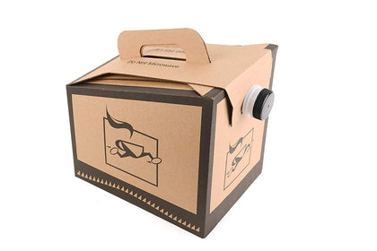 96oz Portable Box of Joe Disposable Coffee Dispenser for Insulated Hot Cold Drinks To Go