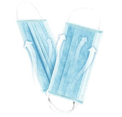 Food Service Restaurant Commercial Kitchen  household diner restaurant food truck fast food  blue  affordable bulk economical commercial wholesale  Face Masks  COVID-19  Covid Supplies  Blue Masks  Adult Masks  3-ply Mask nyc ecoquality