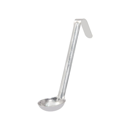 0.5 oz stainless steel one-piece ladle with 6