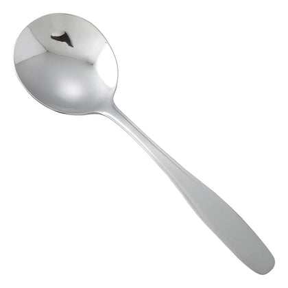 0008-04 - 18/0 Heavyweight Manhattan Bouillon Spoon