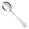 0023-04 - 18/0, Hammered Finish, Medium Weight Caspian Bouillon Spoon