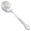 0024-04 - 18/0 Heavyweight Elegance Mirror Bouillon Spoon