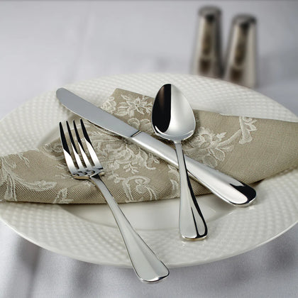 0034-04 - 18/8 Extra Heavyweight Stanford Bouillon Spoon