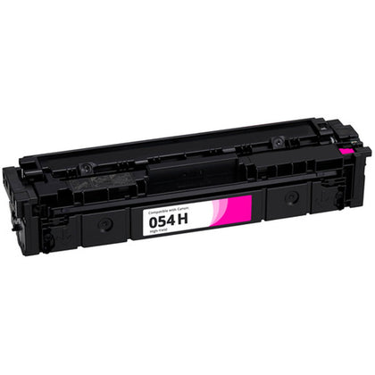 Compatible Canon Magenta Toner Cartridge 054H, high yield 2300 pages