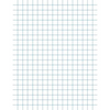 8.5x11 Inches Graphing Paper Pack with 500 Grid Ruled Sheets