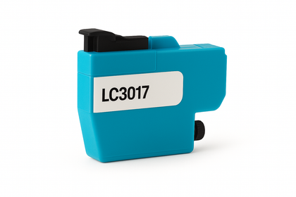 Cyan LC3017 Compatible Ink Cartridge for Brother Printer