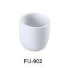 This cup offers a fresh and modern design, providing a neutral and sophisticated bone white backdrop. Its compact 1.5 inches in diameter make it ideal for serving small portions of wine, sake, or as a decorative condiment cup. Crafted from high-quality porcelain with added alumina, this cup is both durable and versatile, making it an excellent choice for homes, restaurants, or catering services.
