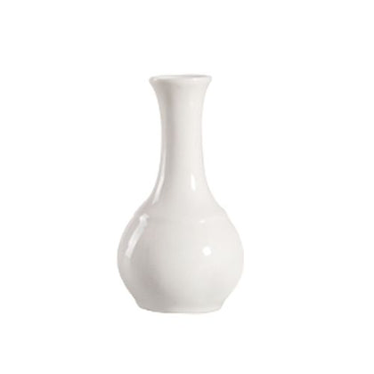 1.5” porcelain bud vase, bone white elegant mini vase for flowers, table settings & décor. Ideal for restaurants, weddings & home. Durable, easy to clean & perfect for single-stem flowers.