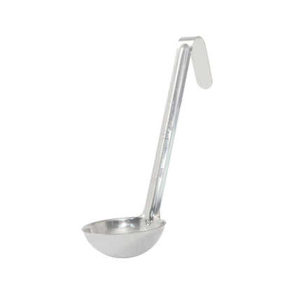 1.5 oz one-piece stainless steel ladle with 6