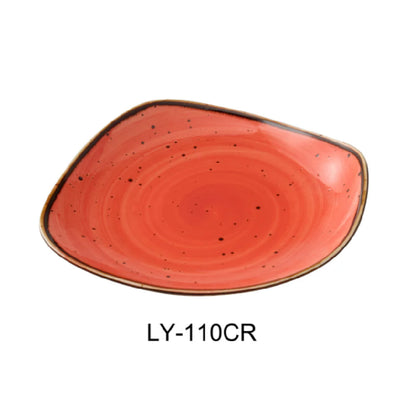 This dinner plate is designed specifically for commercial environments, this plate demonstrates exceptional durability and practicality. The professional-grade construction withstands the rigors of daily use in busy restaurants, hotels, and catering operations. The coral color adds a warm, inviting touch to table settings while maintaining a sophisticated appearance that complements various decor styles. High quality affordable restaurant dinnerware.