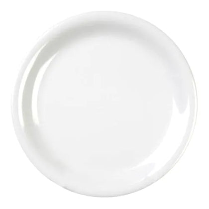 EcoQuality Narrow Rim Round Plate is made from durable and reliable melamine material. You can use this stylish plate to serve any dish you want. Ideal for serving rice, noodles, appetizers or hot meals. The Milestone collection has an elegant and stylish design. Performed in white color with a wide rim, it will perfectly fit any restaurant environment. Elevate your dining experience with these high quality affordable restaurant dinnerware.