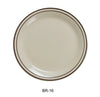 This ceramic plate offers a balance of durability and practicality for foodservice setups, supporting steady daily use in commercial kitchens. Its ceramic construction ensures heat resistance, while the 10.50 inches in diameter is optimized for standard serving portions. The plate’s dishwasher, microwave, and oven-safe features facilitate efficient workflow and quick turnaround times in busy foodservice settings. High quality and affordable restaurant dinnerware.