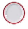 EcoQuality Round Plate is a great and affordable restaurant tableware. It is made from durable and reliable melamine material. You can use it for serving tortillas, rice, noodles, appetizers or hot meals. The Houston collection has an elegant and stylish design allowing you to elevate your dining experience with these high quality affordable restaurant dinnerware.