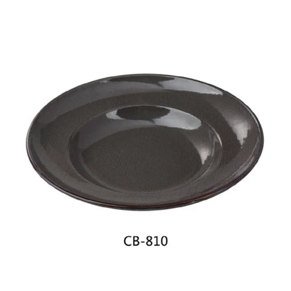 This mediterranean pasta bowl features a distinctive basket weave pattern that enhances presentation, perfect for presenting pasta dishes and supporting high-temperature microwave reheating. It meets industry standards for sanitation and durability, making it suitable for breakfast, lunch, or dinner service in various foodservice environments.. Its 12 Oz capacity with and microwave and dishwasher safe properties make it suitable for busy restaurant and catering environments.