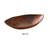 Elevate your dining experience with the EcoQuality Oval Deep Plate. Crafted from durable melamine with a stylish wood-look finish, this 18 Oz plate is perfect for serving appetizers, desserts, and salads. Its eco-friendly design makes it a responsible choice for both restaurants and home use. Combining practicality with elegance, this plate ensures lasting performance while enhancing your presentation. High quality and affordable dinnerware.