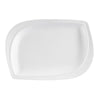 10-inch porcelain rectangular platter, elegant and durable serving dish. Perfect for presenting appetizers, main courses, and desserts. Chip-resistant, microwave- and dishwasher-safe. Ideal for home and restaurant use.