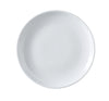 Elevate your dining experience with the EcoQuality Round Coupe Plate crafted from super white porcelain. Its sleek, rolled edge design adds a modern touch while ensuring durability. Perfectly sized for serving salads, desserts, and appetizers. This versatile plate is safe for dishwasher, oven, and microwave use, making it as practical as it is elegant.