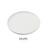 This Dinner Plate combines sturdy porcelain construction with a lightweight aluminum core, providing uniform heat distribution and impact resistance. Its flat edge and coupe rim facilitate stacking and storage, while its dishwasher-safe design ensures quick cleaning cycles. Engineered for steady daily use, it fits standard dishwashing protocols and supports HACCP-compliant workflows in high-traffic foodservice settings.