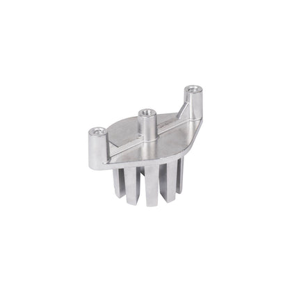 10-section push block for FPWD wedge cutters. Durable food-grade design ensures consistent slicing pressure for fruits and vegetables. Packed 24 each per case for commercial kitchen use.