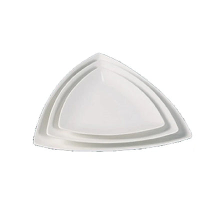This coupe rim style and durable construction make it suitable for serving salads, appetizers, and desserts in busy restaurant environments. Approved for microwave, oven, and dishwasher use, this plate ensures efficiency and consistent presentation in institutional and casual dining settings, with a notable emphasis on robustness and ease of maintenance for high-turnover kitchens.