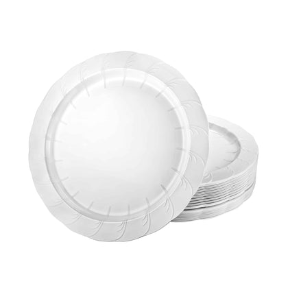 Elegance Round Pearl Plate and Bowl – 9