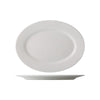 10.5-inch oval platter with a sleek, durable ceramic design. Ideal for serving entrées, appetizers, and shared dishes in homes, restaurants, and catering events.
