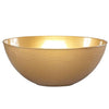 100 oz. Clear and Gold Bowl | Large Elegant Serving Bowl