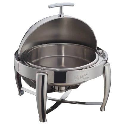 103A/103B, 6Qt Roll-Top S/S Virtuoso Round Chafers