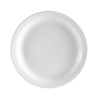 10 1/2-inch Plate N.R., BPA-free ceramic, durable, scratch-resistant, shatterproof, microwave-safe, dishwasher-safe, modern design, perfect for entrees, salads, and desserts, stain-resistant.