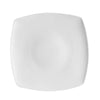 10 1/2” Square Flat Plate made from chip-resistant porcelain. Perfect for gourmet entrees, artistic plating & fine dining. Microwave & dishwasher-safe, with a sleek, elegant white design.