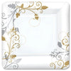 Shop Bella Vite Shimmer Square Plates in 7