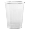 10oz Clear Tumbler – Set of 100 disposable cups. Durable, elegant plastic drinkware for weddings, parties, and events. Perfect for serving water, cocktails, juice, and soda.