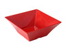 EcoQuality Square Bowl is just the right size for your favorite snacks, dips, soups, and more. Made from high-quality melamine, this bowl is built to last and is dishwasher safe for easy cleaning. With its unique speckled red design, this bowl is sure to impress your guests and add a touch of elegance to any table setting. 
Elevate your dining experience with these high quality affordable restaurant dinnerware.