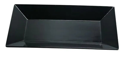 This Rectangular Plate is a stylish and durable addition to any dining setting. This melamine plate combines the look of ceramic with the strength of melamine, making it perfect for high-traffic restaurants, catering services, and hospitality establishments allowing you to elevate your dining experience 
with these high quality affordable restaurant dinnerware.