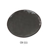 This dinner plate provides an aesthetic appeal suitable for casual or themed dining settings. Its construction from high-quality material ensures reliable performance through daily use, while the curved edge and coupe rim style facilitate easy stacking and handling. The plate's 1 inch in height making it compatible with standard dishware racks and transport systems, ideal for institutional restaurant kitchens, cafes, and catering stations.