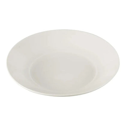 Salad Plate brings together timeless elegance and reliable performance. With its super white porcelain finish and rolled edges that resist chipping, this plate is perfect for serving salads, starters, or light meals in both casual and formal dining settings such as restaurant, cafes, and home use. Its clean design makes it a versatile piece that complements any tableware collection.