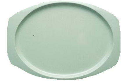Rectangular Platter is performed in stylish green color, it can be used for serving turkey, vegetables, cold cuts or Asian appetizers. Made from durable and reliable melamine. Thanks to the stylish Nessico collection, these platters will perfectly fit any establishment design. They will always look nice in your cafes, restaurant or catering events allowing you to elevate your dining experience with these high quality affordable restaurant dinnerware.

