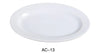 Oval Platter features a rolled edge design crafted from reliable, super white porcelain. Safe for dishwasher, oven, and microwave use, it offers versatile convenience for everyday meals or special occasions in restaurants and home use. Ideal for serving salads, desserts, and appetizers, this elegant platter combines durability with style to enhance your dining experience.
