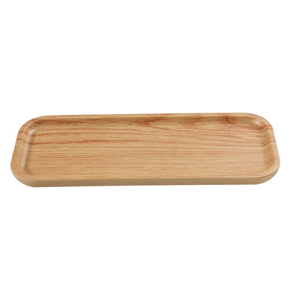 Combining durability and style, this dinner plate highlights a rectangular shape with a golden oak pattern for a natural, refined look. Its break-resistant melamine construction ensures reliability in high-traffic environments, while its dishwasher-safe design simplifies cleanup. This plate is a practical choice for serving appetizers, side dishes, and desserts.